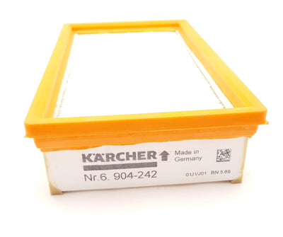 New KARCHER 6.904-242.0 Flat Pleated Filter HEPA-14, 140 x 57 x 240mm
