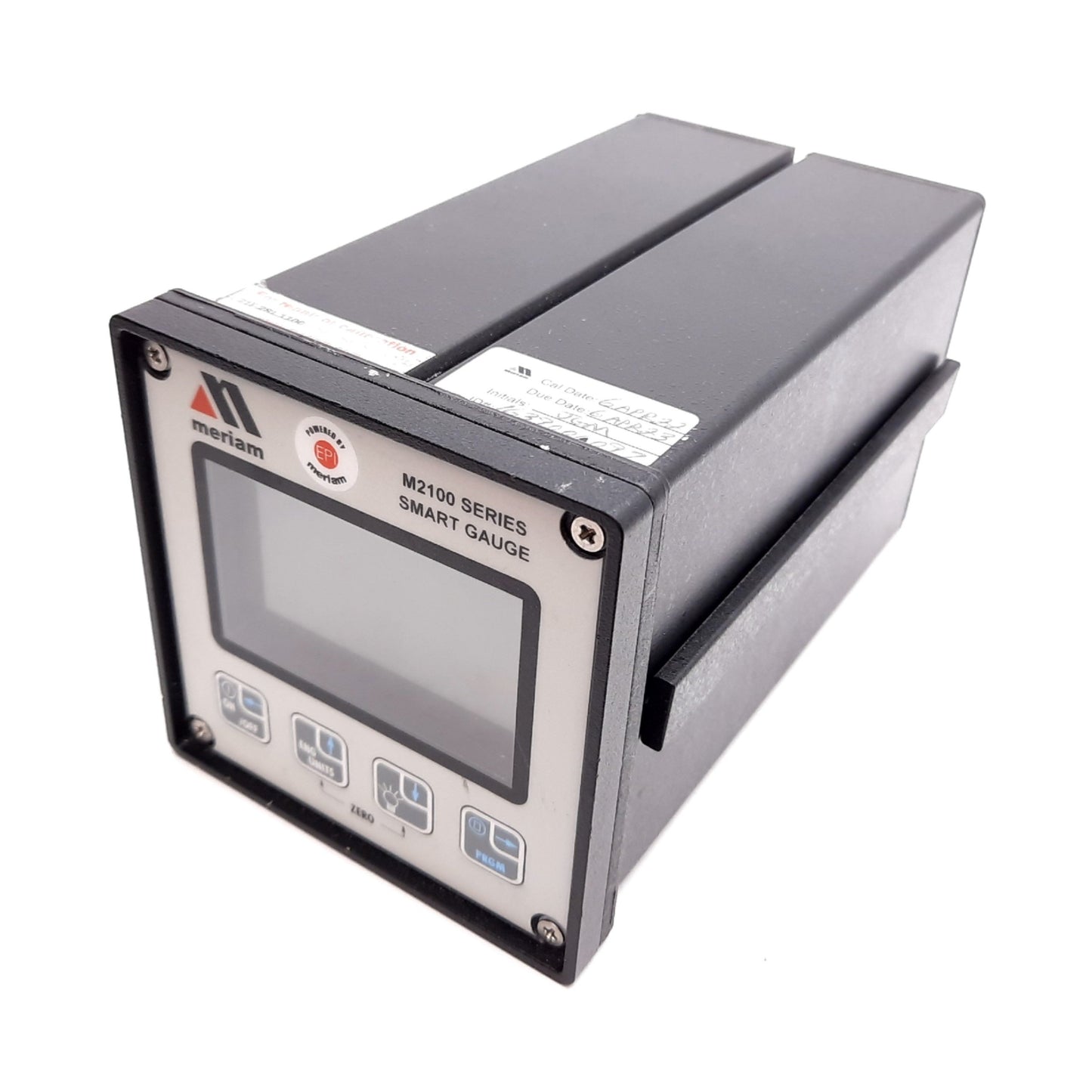 Used Meriam ZM2110-GI0300 Digital Smart Pressure Gauge, 0-300psi, 1/8" NPT, 1/4 DIN