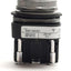 Used Allen Bradley 800T-QA24G Pushbutton W/ Guard & 800T-XA Contact, Green, 24V AC/DC