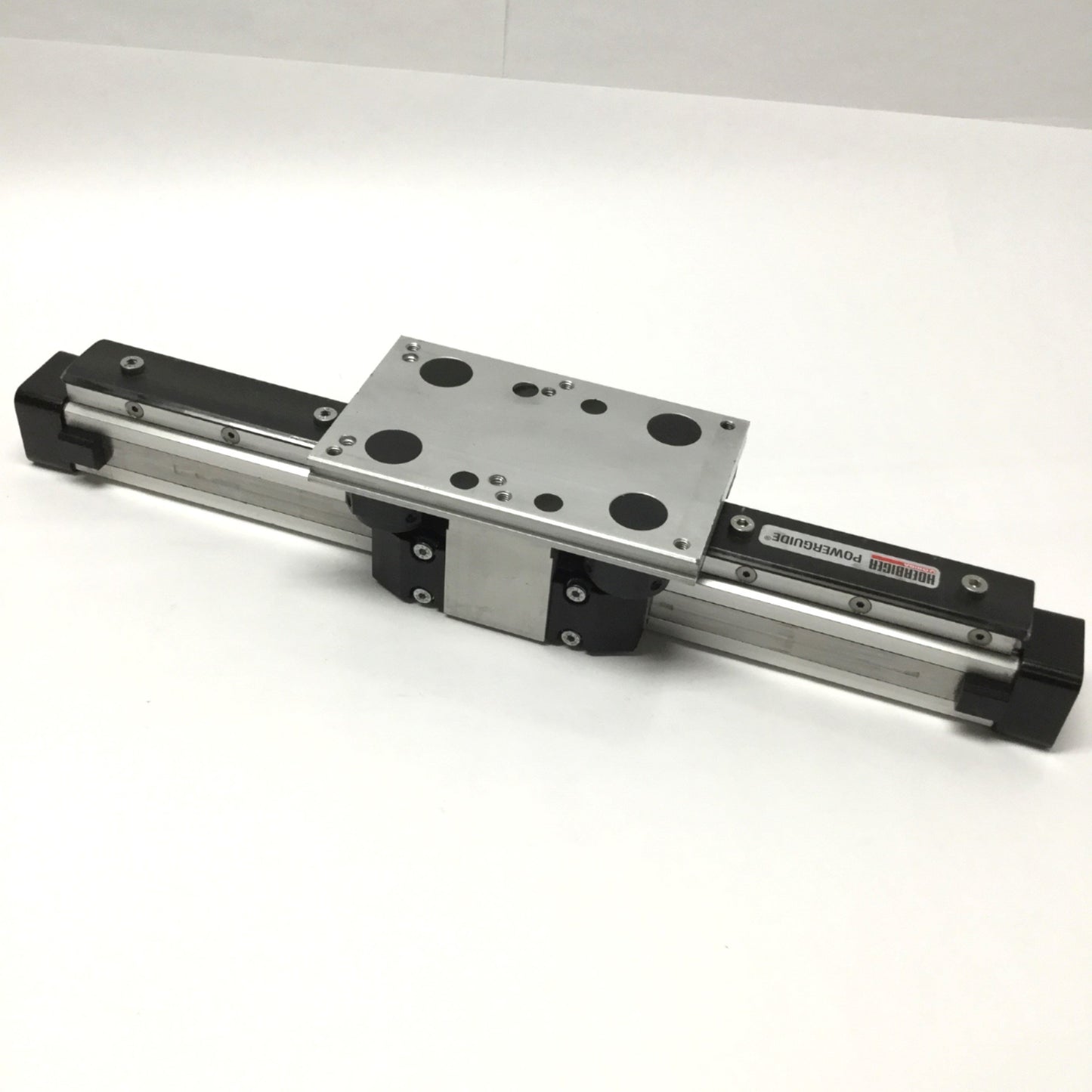 Used Hoerbiger Origa P27 Powerguide Rodless Cylinder 156mm x 95mm Table 10" Stroke