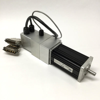 Used Aerotech BMS100-A-D25-E1000H-BK1 Brushless Servo Motor 3000RPM, NEMA23 w/Brake