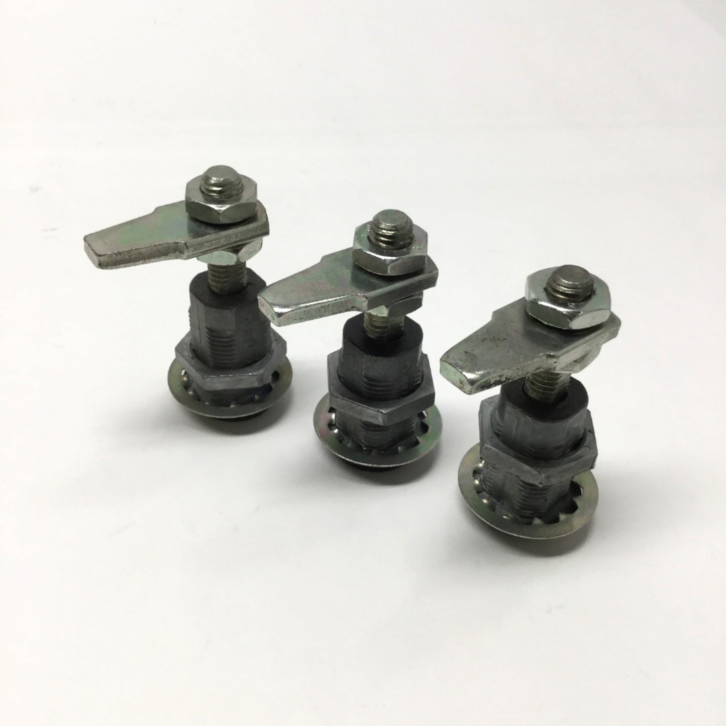 Used Lot of 3 Southco E3-16-35 Vise Action Compression Latch 8mm Hex, Quarter-Turn