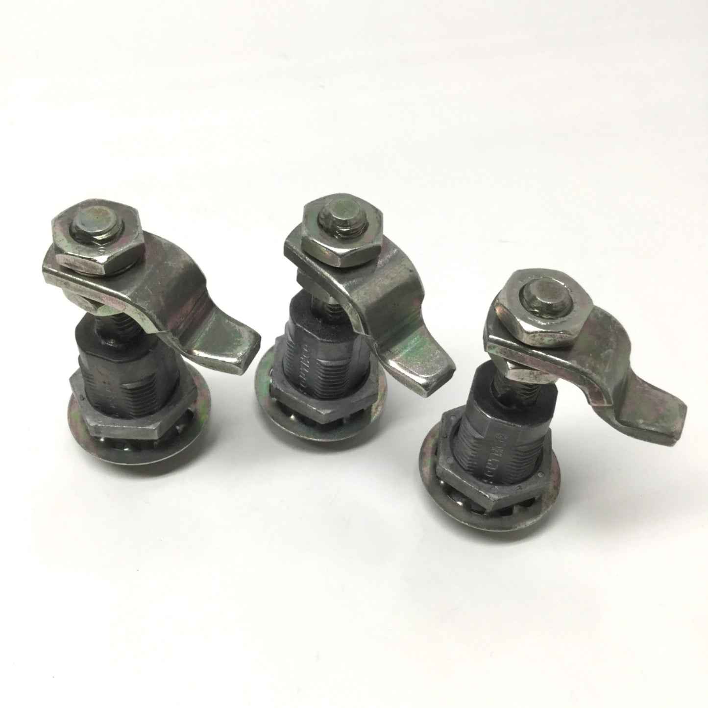 Used Lot of 3 Southco E3-16-25 Vise Action Compression Latch 8mm Hex, Quarter-Turn