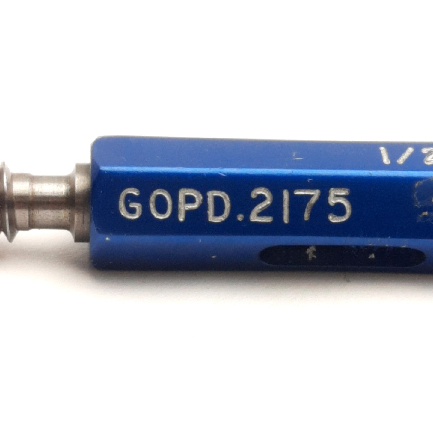Used Ponam 1/4-20UNC-2B GONOGO Thread Plug Gage GOPD 0.2175 NOGOPD 0.2224