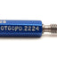 Used Ponam 1/4-20UNC-2B GONOGO Thread Plug Gage GOPD 0.2175 NOGOPD 0.2224