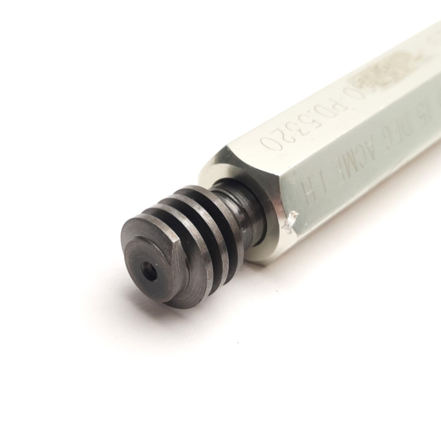 Used Southern Gage .624-.1235P MOD 15 Deg Acme LH Thread Gage GO 0.5220 NOGO 0.5320