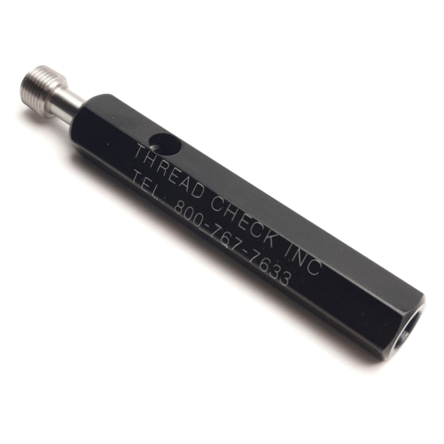 Used Thread Check Inc BSPT-1/8-PG Thread Plug Gage w/ Handle, RC1/8 Sys. B Thread
