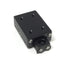 Used Del-Tron E-1 Ball Bearing Linear Slide, 0.5" Travel Stroke, 8lbf, Black Anodize