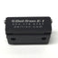 Used Del-Tron E-1 Ball Bearing Linear Slide, 0.5" Travel Stroke, 8lbf, Black Anodize