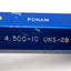 Used Ponam 4.500-10 UNS-2B NOTGO Thread Plug Gage With Handle, NOTGOPD 4.4443