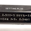Used Johnson Gage Co. 2.500-5 BUTT.-2A Setting Plug Thread Gage, Mean PD 2.3490
