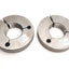 Used Gage Assembly Co 1-11/16-10 BUTT-2A Go & No Go Rings, GOPD 1.6222, NOGOPD 1.6142