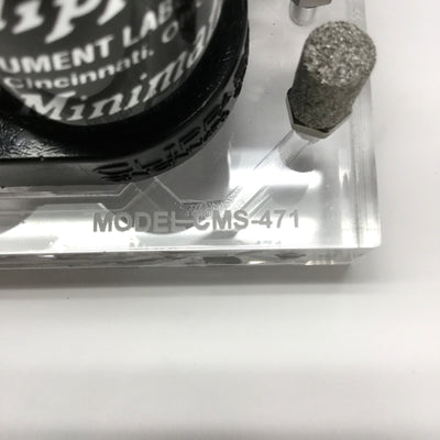 Used Clippard CMS-471 Pneumatic Flip-Flop Circuit Manifold w/2x R402 & 1x R471 Valves