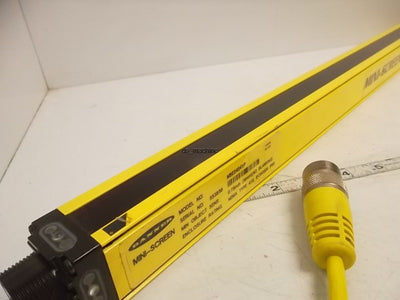 Used Banner MSE2424YP 24" Light Curtain Emitter