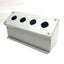Used Nvent Hoffman E4PBA Pushbutton Enclosure For 30.5mm Switches, 10" x 3.5" x 4.88"