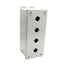 Used Hammond MFG 1437MD Pushbutton Enclosure For 22.5mm Switches, 10" x 4.75" x 4"