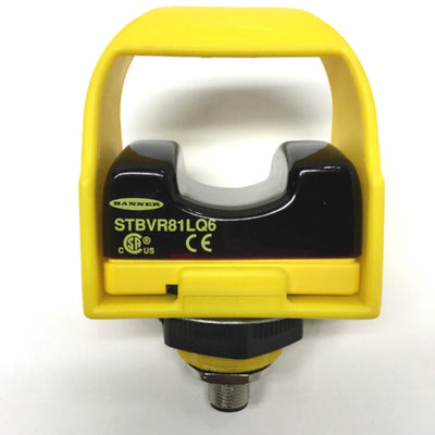 Used Banner STBVR81LQ6 Self-Checking Optical Touch Button Sensor Switch 20-30V AC/DC