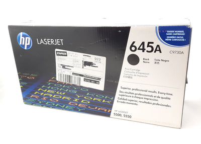 New HP Laserjet C9730A 645A Black Standard Yield Toner Cartridge 13,000 Pages