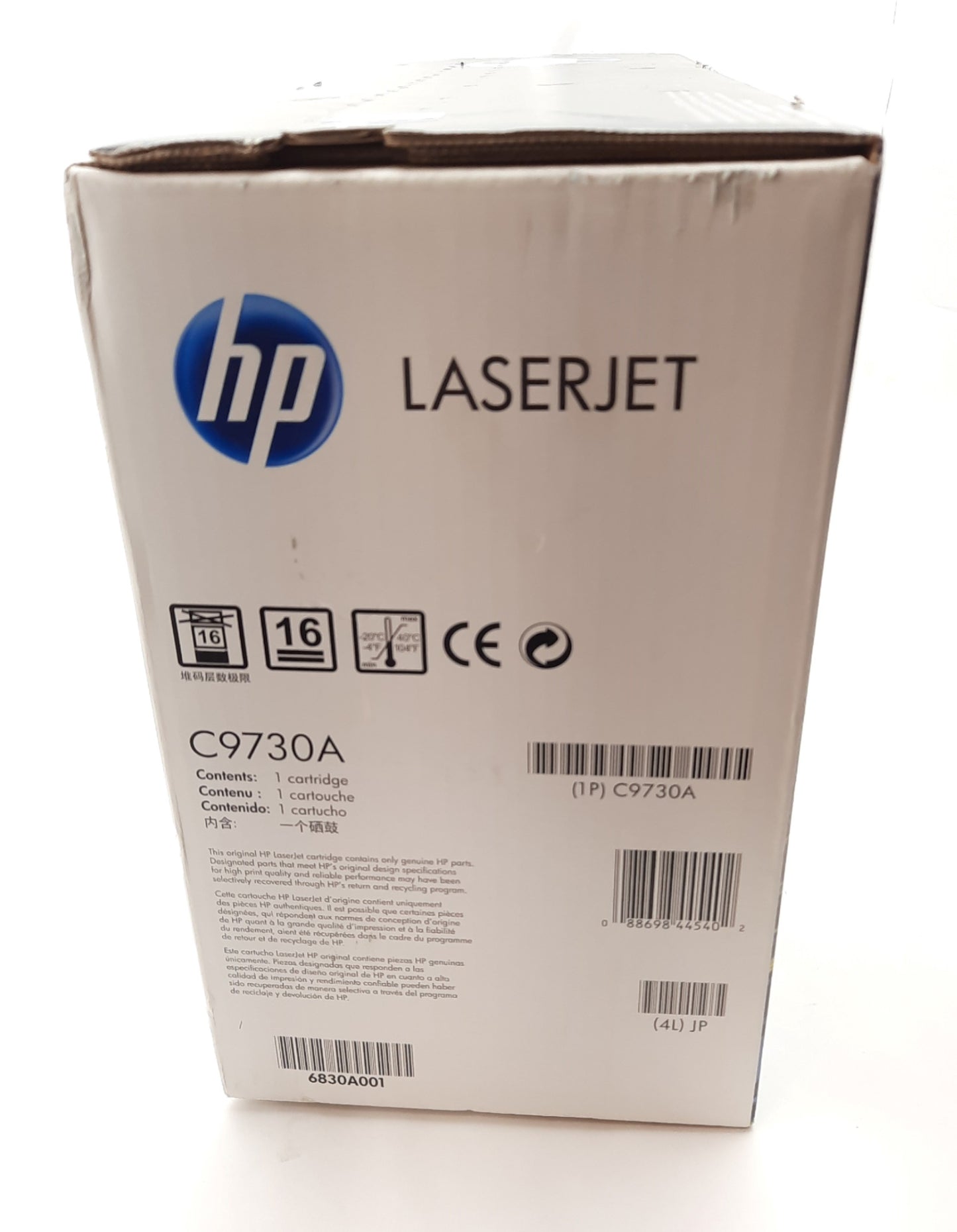 New HP Laserjet C9730A 645A Black Standard Yield Toner Cartridge 13,000 Pages