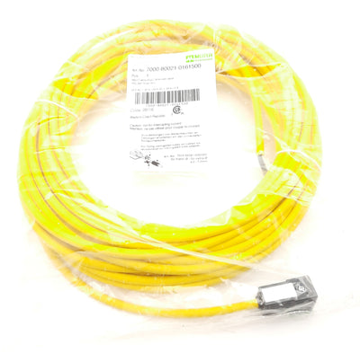 New Murr 700-80021-0161500 MSUD Valve Plug C-8mm With Cable 24VAC/VDC 4A
