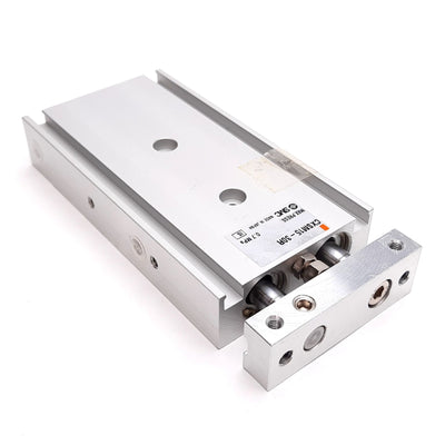 New SMC CXSM15-30R Guided Cylinder, Bore: 15mm, Stroke: 30mm, 0.7MPa, M5x0.8