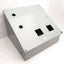 Used Nvent Hoffman C-12C12 Consolet Enclosure, Type 12/13 IP65, 12" x 12" x 9.09"