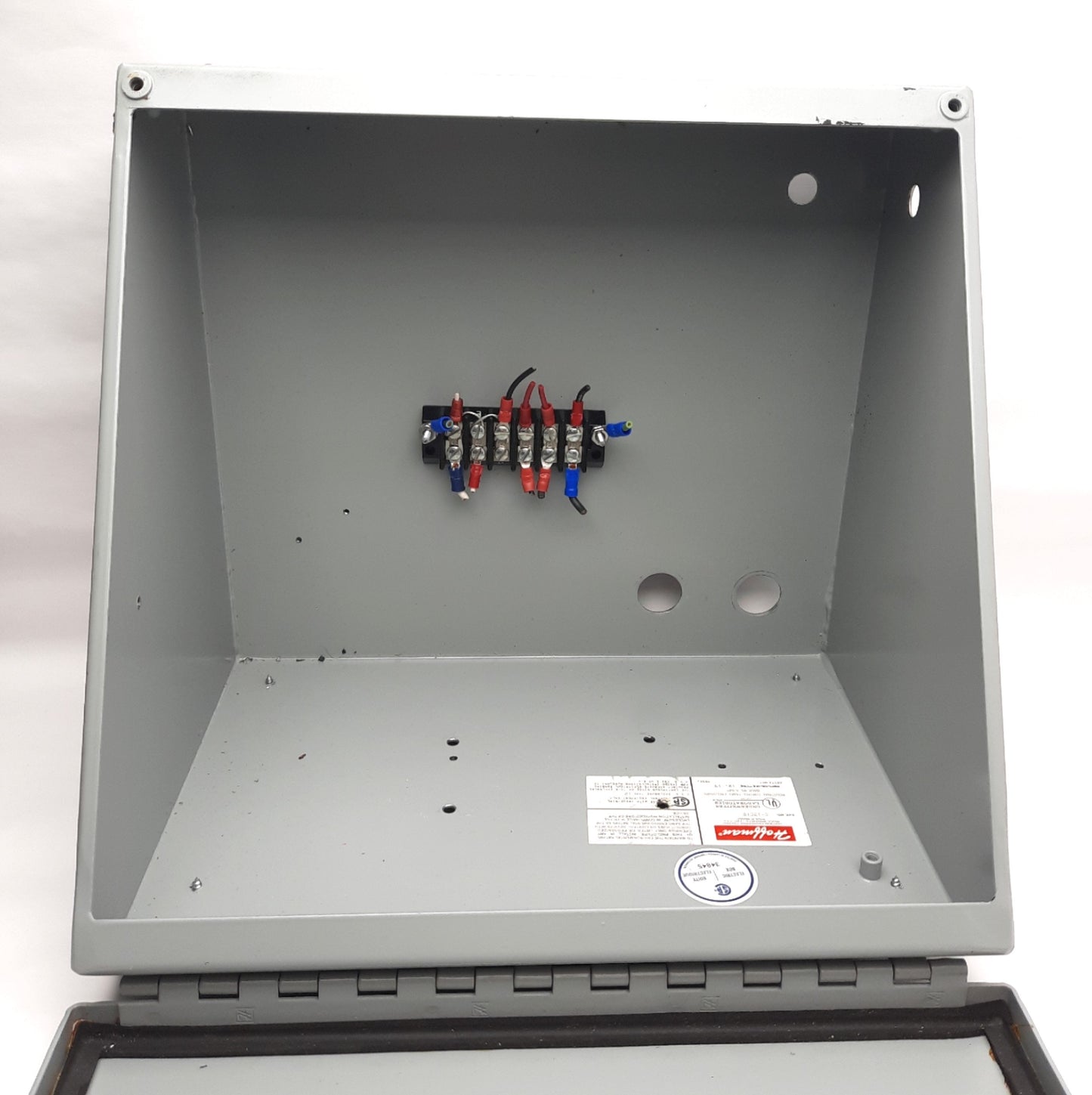 Used Nvent Hoffman C-12C12 Consolet Enclosure, Type 12/13 IP65, 12" x 12" x 9.09"