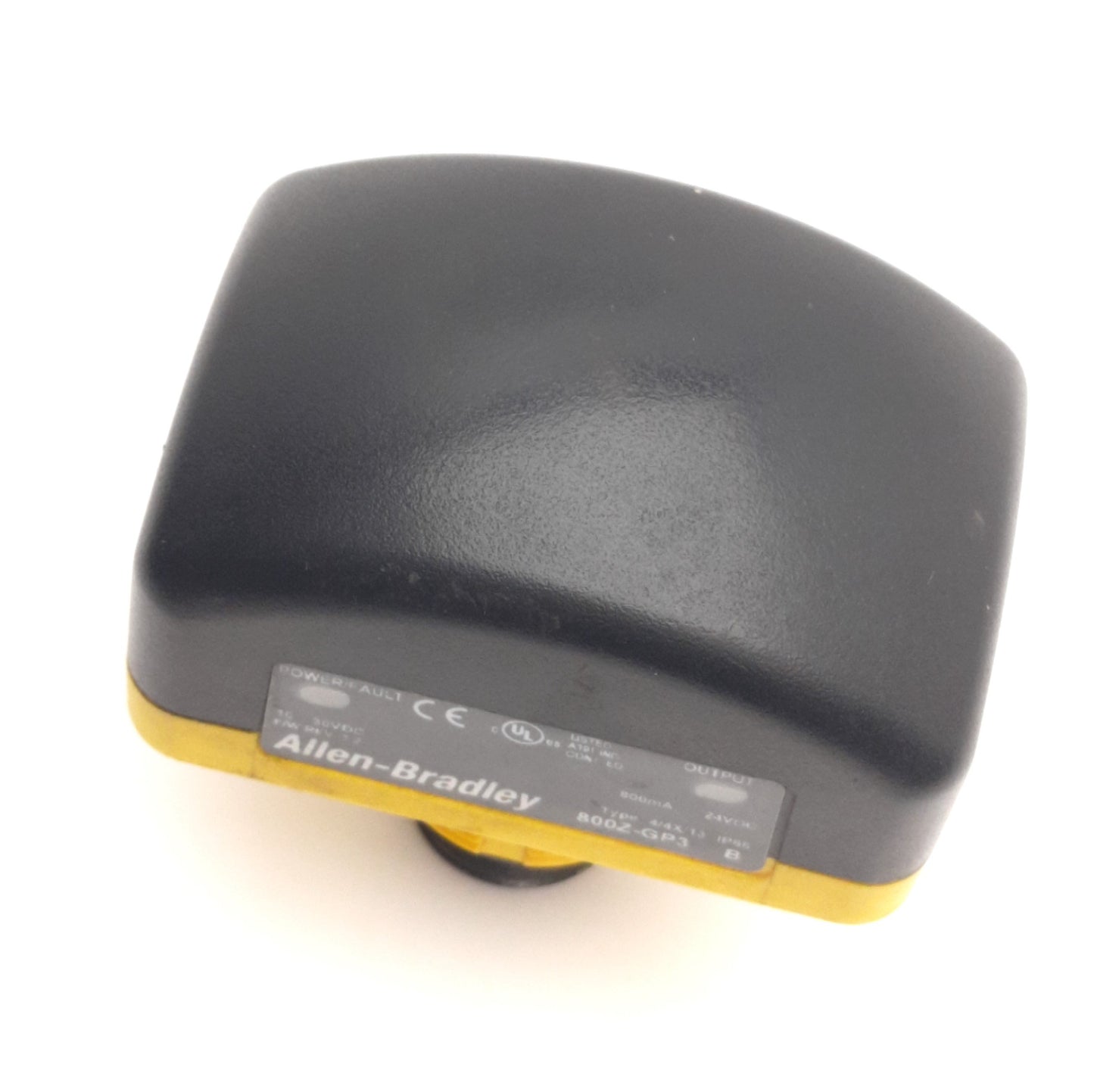 Used Allen Bradley 800Z-GP3Q4 Zero-Force Touch Button Switch, 10-30VDC, 24VDC, 4-Pin