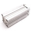 Used SMC CDQMB32TN-75 Compact Cylinder, Bore: 32mm, Stroke: 75mm, 1.0MPa, 1/8" NPT