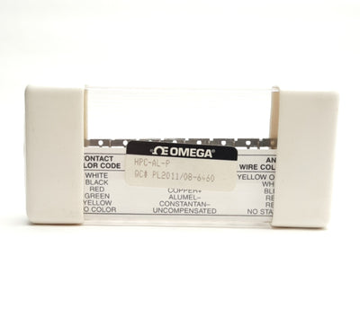 New – Open box Omega Engineering HCP-AL-P Thermocouple Pin Contact, Hollow Core, Alomega, GRN