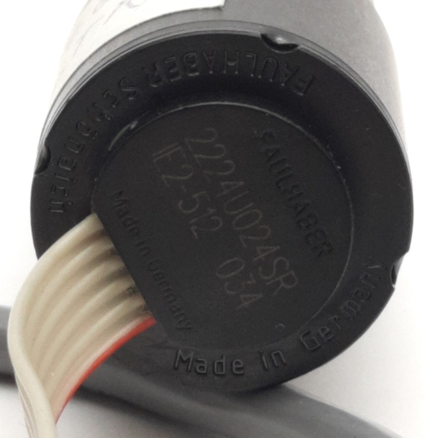 Used Faulhaber 2224U024SR Mini-Gearmotor 20/1 43:1 Ratio w/ Driver Board, 24V DC