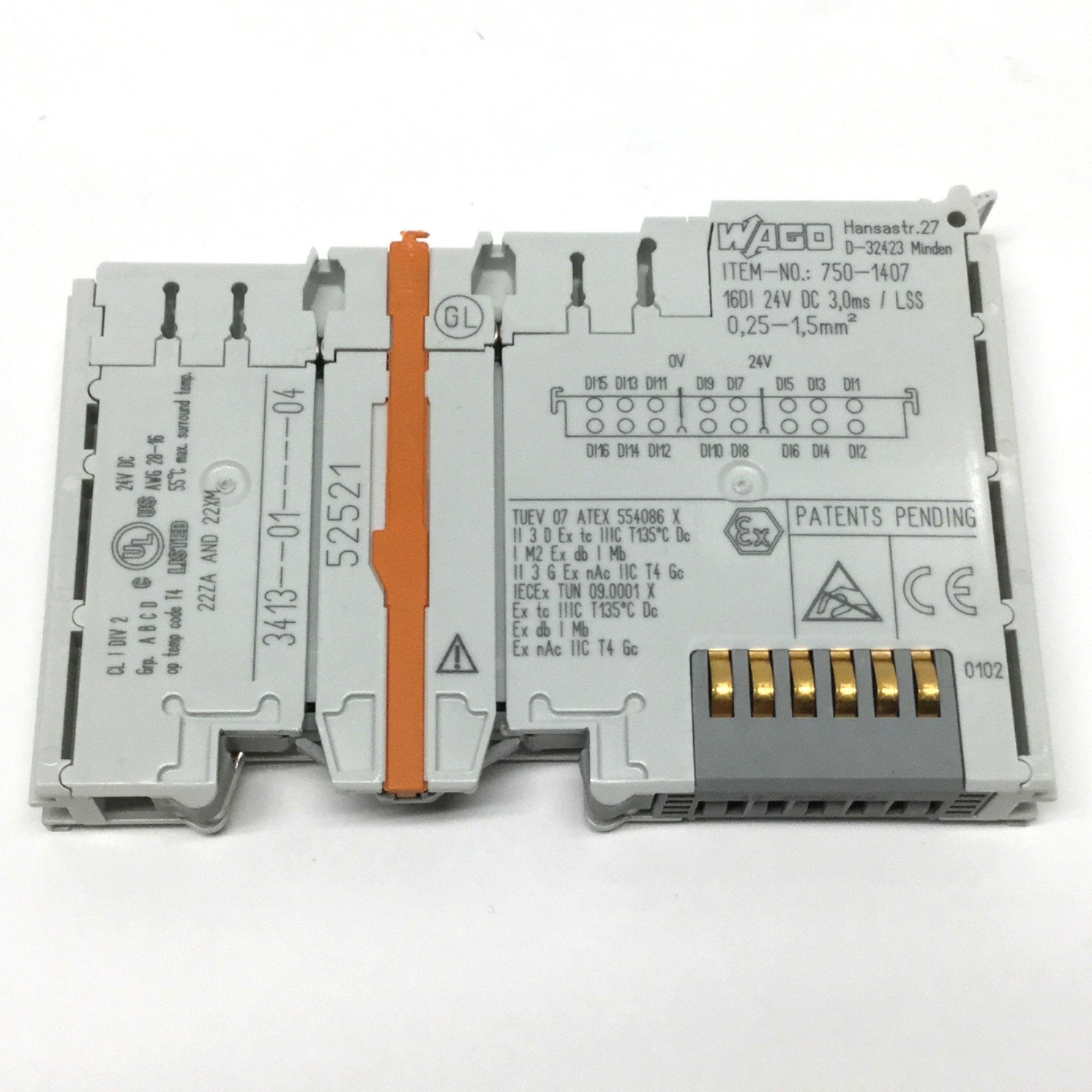 1PC New WAGO PLC Module 750-1407 In Box Expedited Shipping 1PC New WAGO PLC Module 750-1407 In Box Expedited Shipping