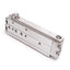 Used SMC MXQ6L-50P Air Slide Table, Bore: 6mm, Stroke: 50mm, 0.15-0.7MPa, M5x0.8