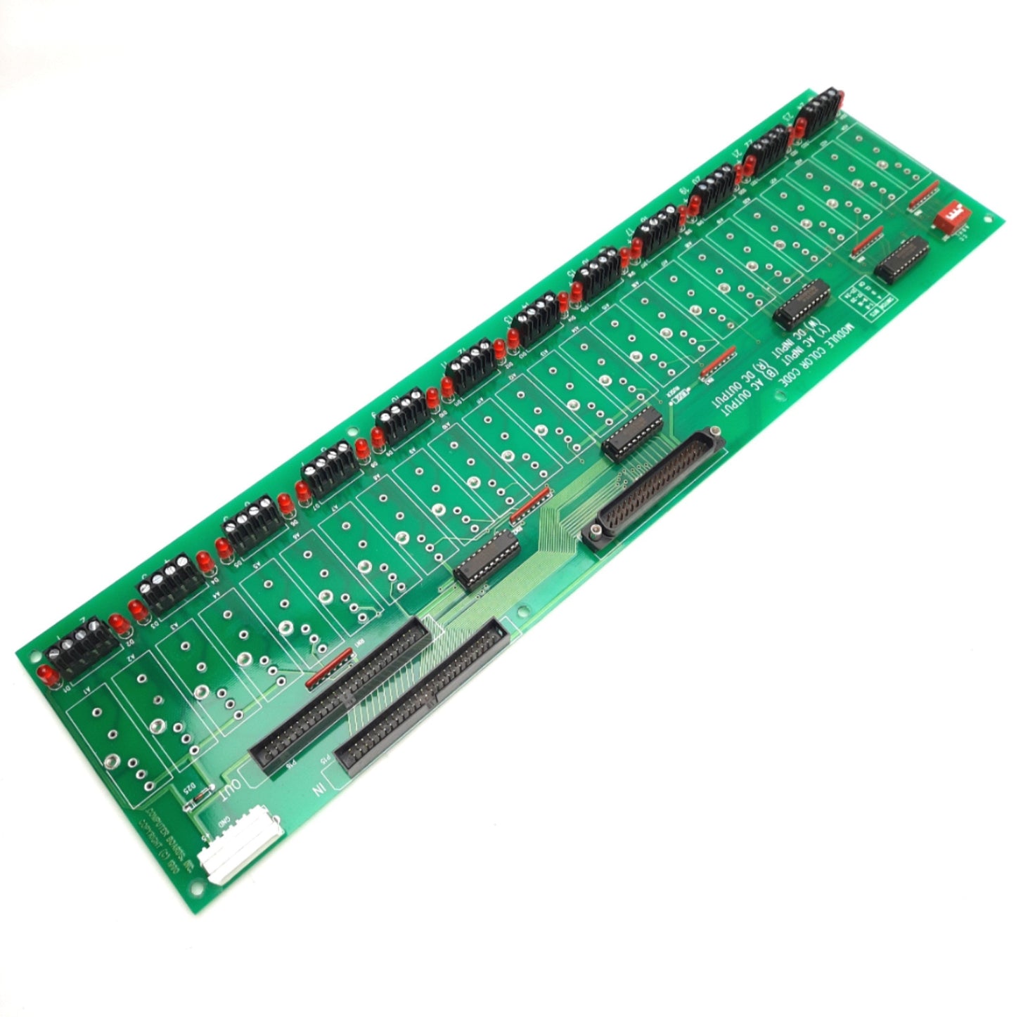 Used Computer Boards SSR-RACK24 Solid-State Relay Backplane 24-Channel, 5V DC Logic