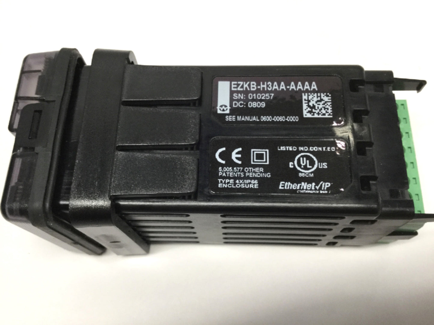 Used Watlow EZKB-H3AA-AAAA EZ-Zone Remote User Interface RUI EtherNet/IP Modbus TCP