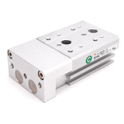 New SMC 13-MXS8-10 Air Slide Table, Bore: 8mm, Stroke: 10mm, 0.15-0.7MPa, M5x0.8