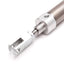 Used SMC NCJ2D16-600 Pneumatic Cylinder, Bore: 5/8", Stroke: 6", 100psi, 10-32UNF