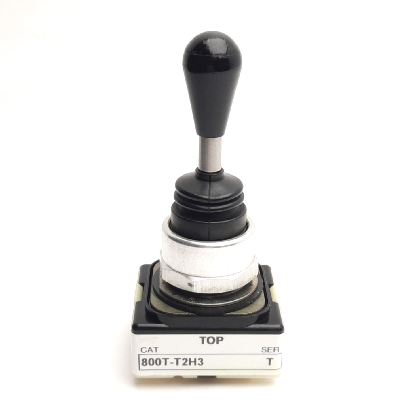 Used Allen Bradley 800T-T2H3 Toggle Switch, 2-Position, Spring Return, 30.5mm