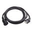 Used Allen Bradley 2090-UXNFBY-S03 Y Series Kinetix Servo Encoder Feedback Cable, 3m