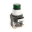 Used Allen Bradley 800T-QB24G Illuminated Pushbutton, Momentary, Green, 600V 10A