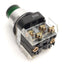 Used Allen Bradley 800T-QB24G Illuminated Pushbutton, Momentary, Green, 600V 10A