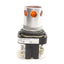 Used Allen Bradley 800T-QB24A Illuminated Pushbutton, Amber, Momentary, 600V 10A