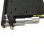 Used Parker 4416 Linear Ball Bearing Micrometer 1-Axis Positioner 5" Stage, 1" Travel