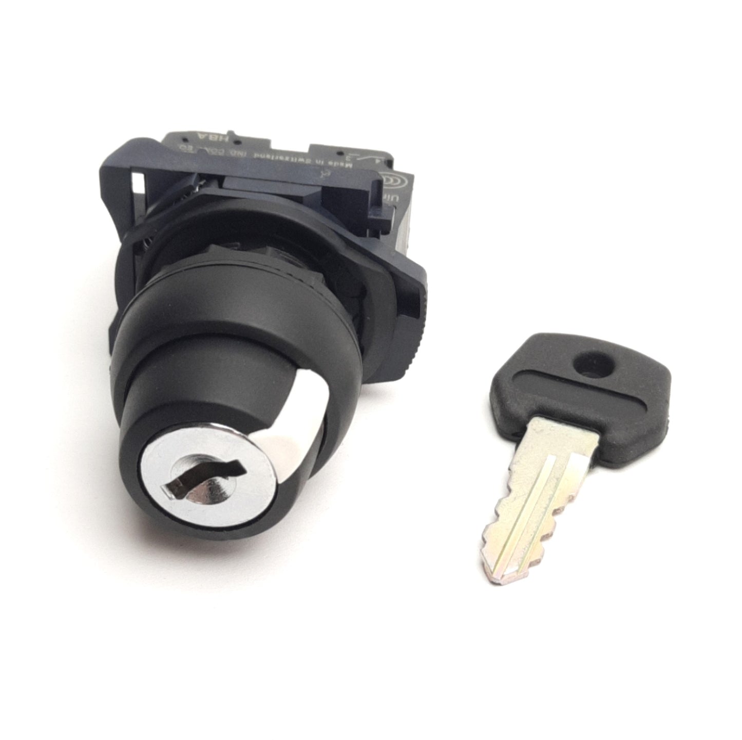 Used Allen Bradley 800FP-KM21 22mm Keyed Selector Switch, 2-Position 1NO, w/Key