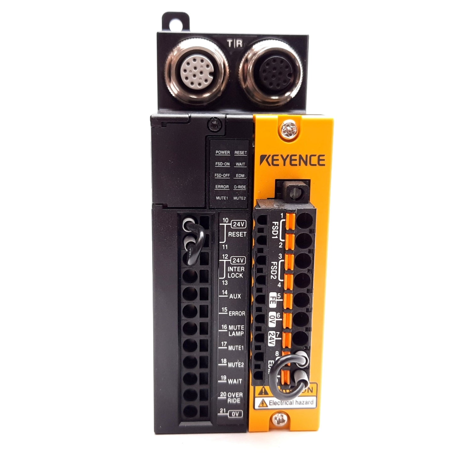 New – Open box Keyence GL-T11R Safety Relay Terminal, Supply: 24VDC, Relay Out: 250VAC 30VDC 6A