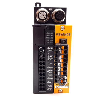 New – Open box Keyence GL-T11R Safety Relay Terminal, Supply: 24VDC, Relay Out: 250VAC 30VDC 6A