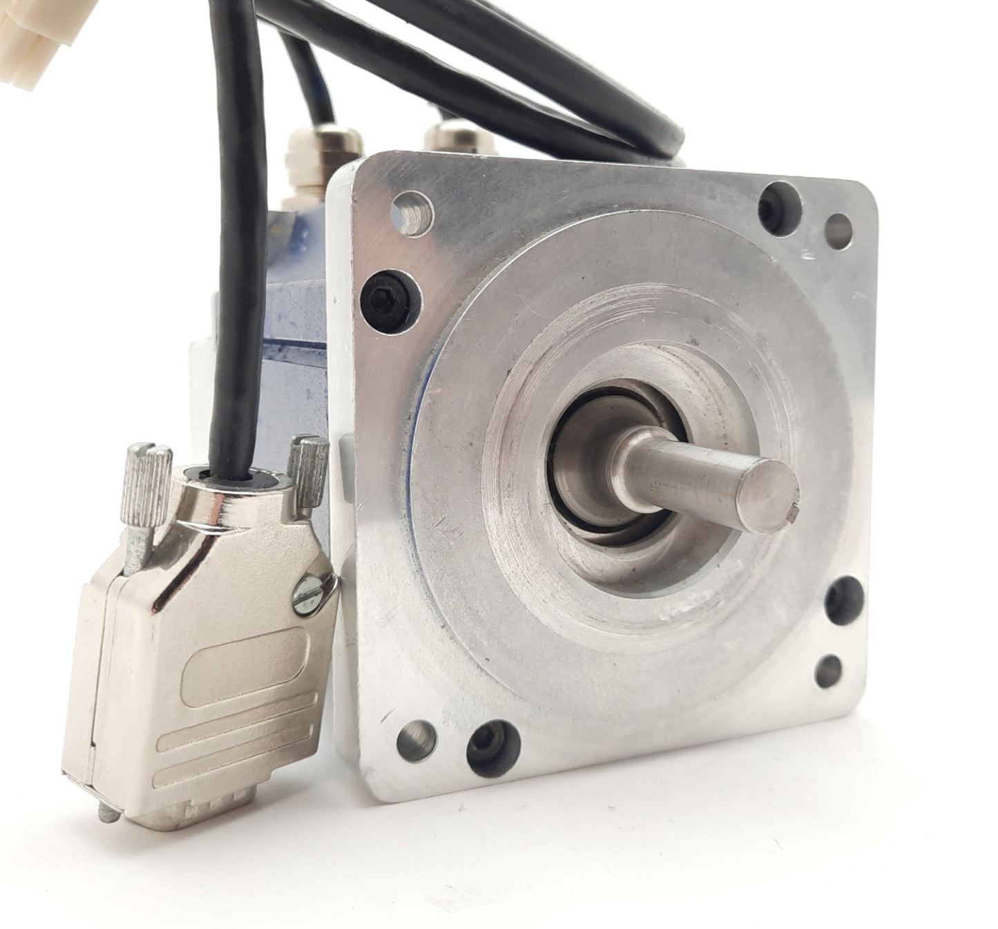 Used Torque Systems T0851A002 PM Servo Motor NEMA 34, 10:1 Ratio, 27mm x 9.50mm Shaft