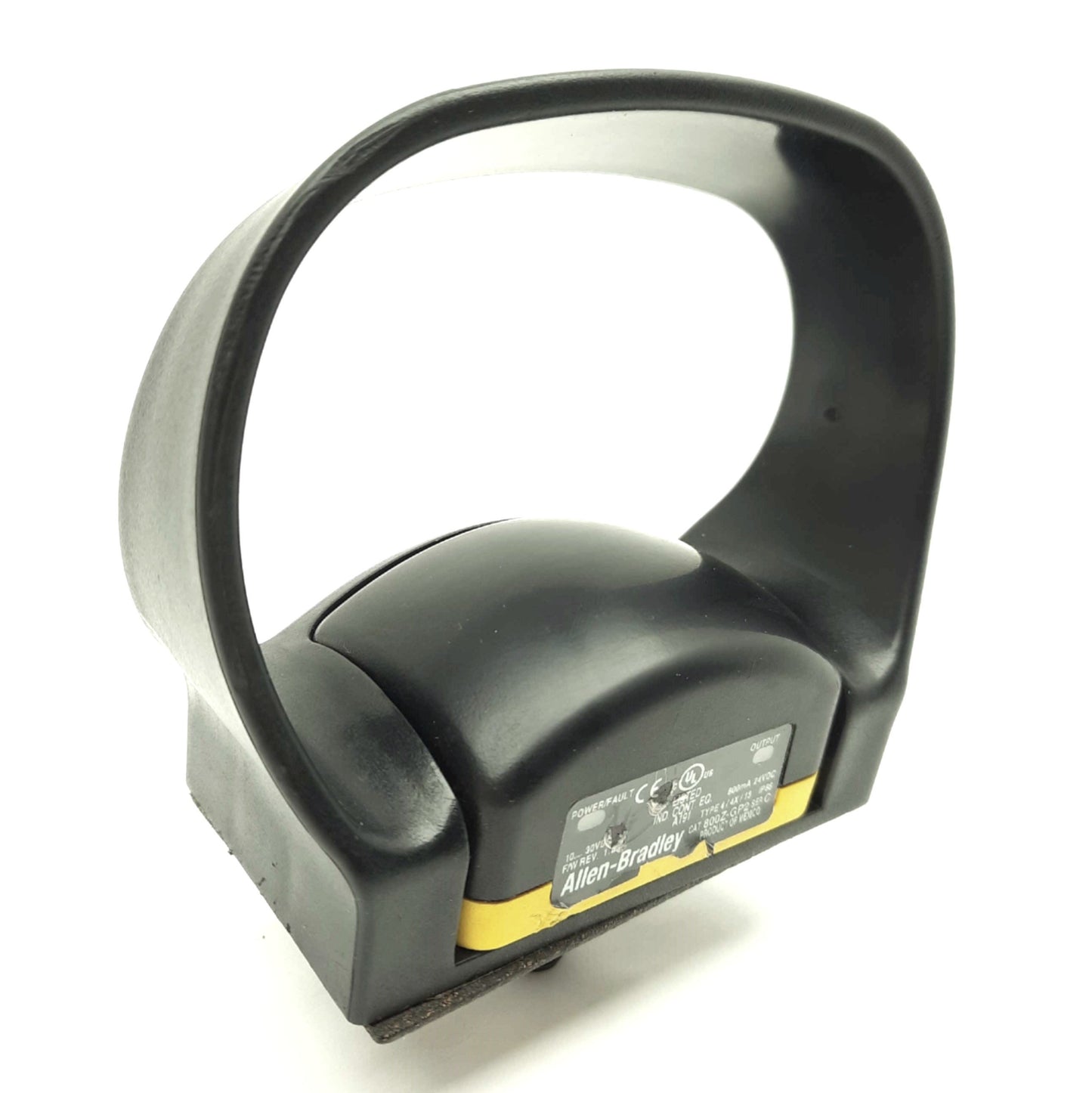 Used Allen Bradley 800Z-GP2Q4B Zero-Force Touch Button PNP 4-Pin QD 10-30VDC w/Guard