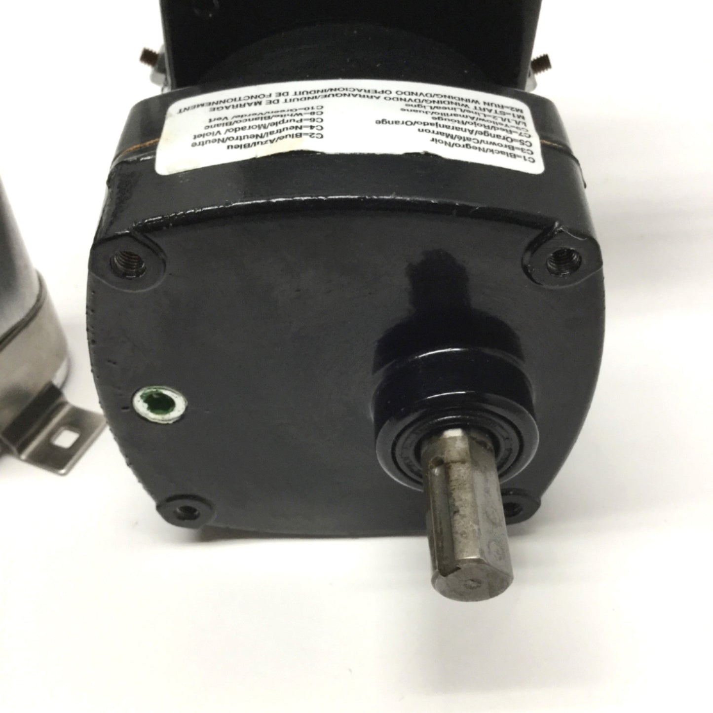 Used Dayton 6A195B Split Capacitor AC Gearmotor 115VAC, 1/20HP, 17:1 Ratio, 95RPM