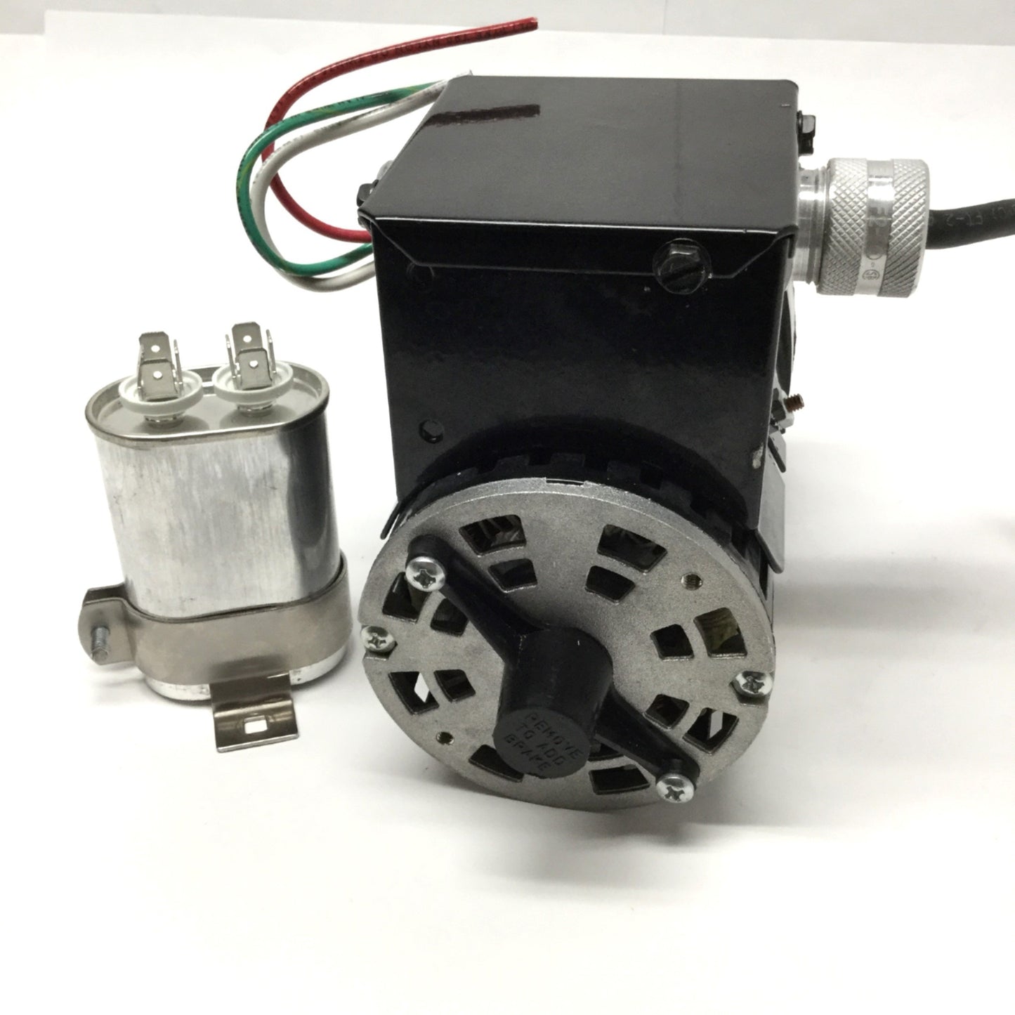 Used Dayton 6A195B Split Capacitor AC Gearmotor 115VAC, 1/20HP, 17:1 Ratio, 95RPM